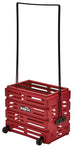 Tourna Ballport Deluxe 80-Ball Wheeled Tennis Ball Hopper (Red)