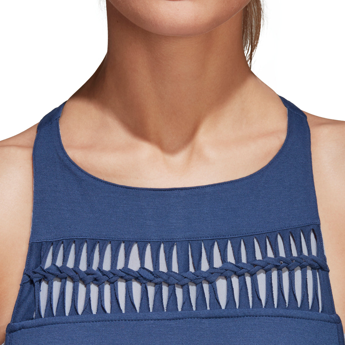 Adidas Women's Melbourne Tennis Tank (Noble Blue/Chalk Blue)