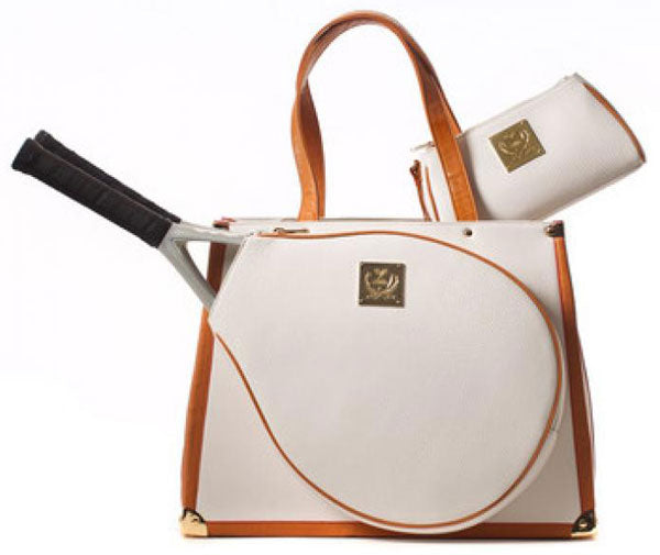 Court Couture Karisa White Pebble  Bag