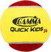 Gamma Quick Kids 36 Red Felt Tennis Balls (24 Ball Bucket)
