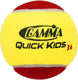 Gamma Quick Kids 36 Red Felt Tennis Balls (24 Ball Bucket)