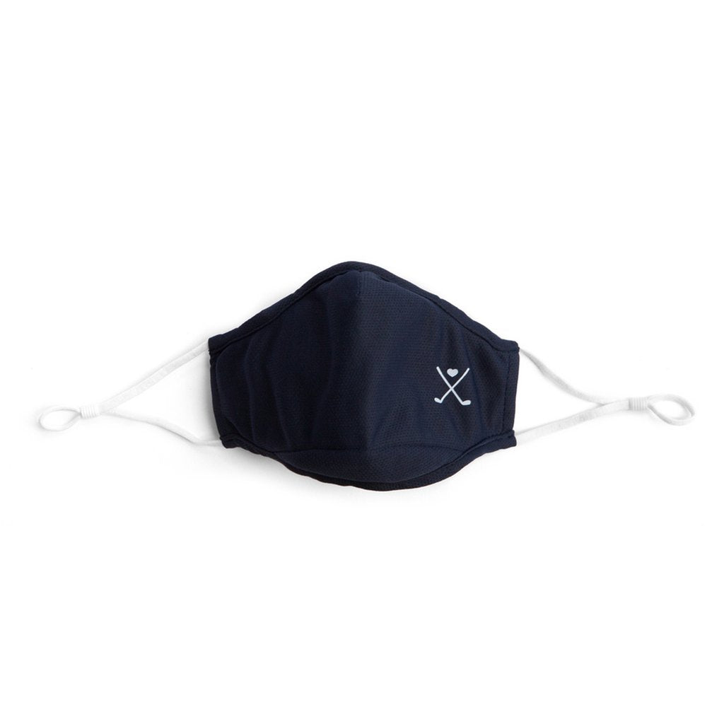 Ame & Lulu Golf Cool Fit Face Mask (Navy)