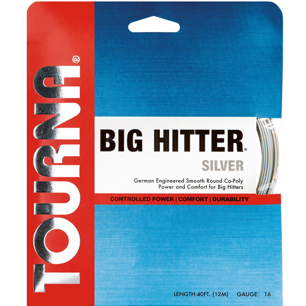 hit-16 Tourna Big Hitter Silver 16g Tennis String (Set)