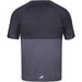 Babolat Men's Compete Crew Neck Tennis Tee w/ UPF 50+ Performance Polyester  (Black/Magnet)