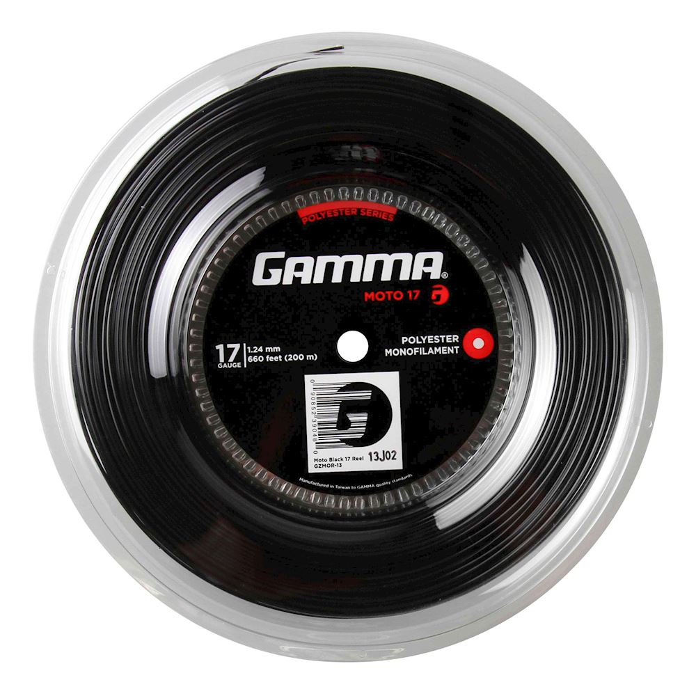 Gamma MOTO 17g Tennis String (Reel)