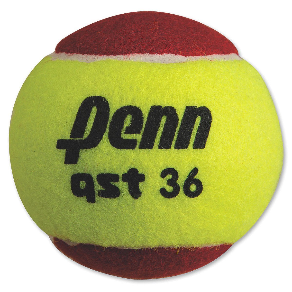 Penn QST 36 Red Felt Training Tennis Balls (3 Balls)