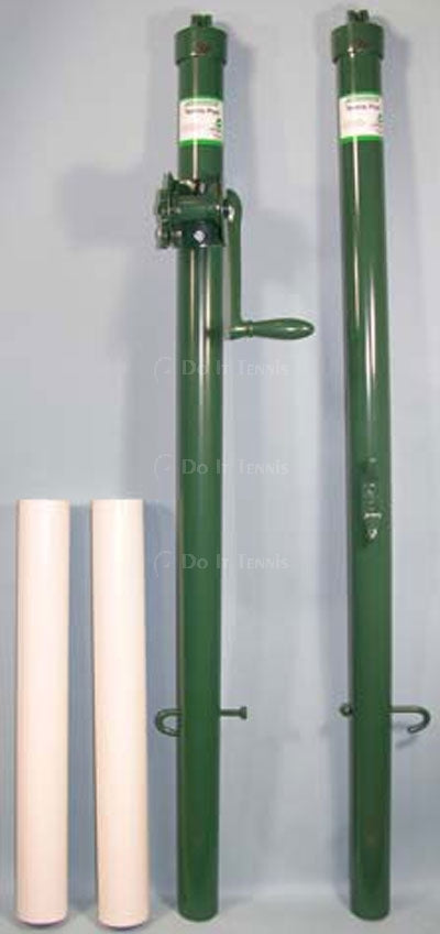 101-241 Har-Tru Pickleball/Paddle Net Post with Sleeves (2 3/8 Inch OD)