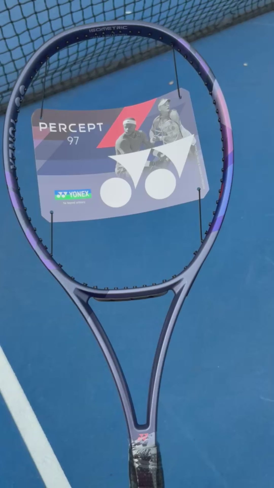 Yonex Percept 97 Tennis Racquet (Midnight Navy)