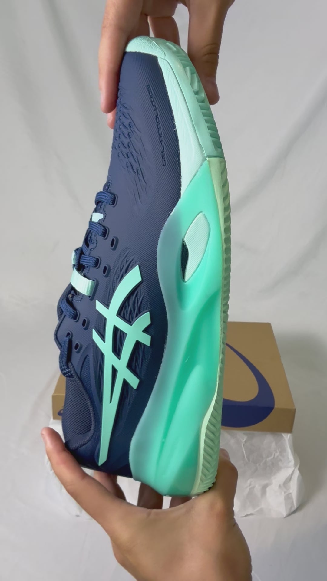 Asics Men's Gel-Resolution X Clay Tennis Shoes (Night Sky/Illuminate M