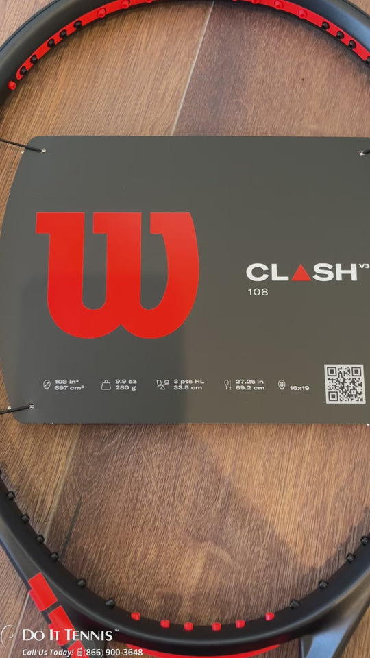 Wilson Clash 108 v3 Tennis Racquet