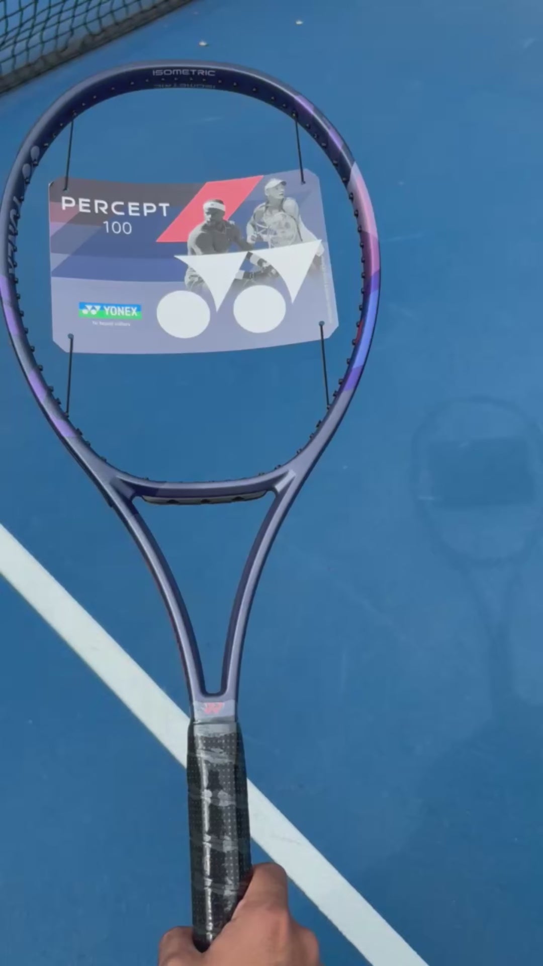 Yonex Percept 100 Tennis Racquet (Midnight Navy)
