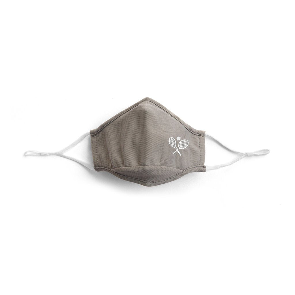 Ame & Lulu Tennis Cool Fit Face Mask (Grey)