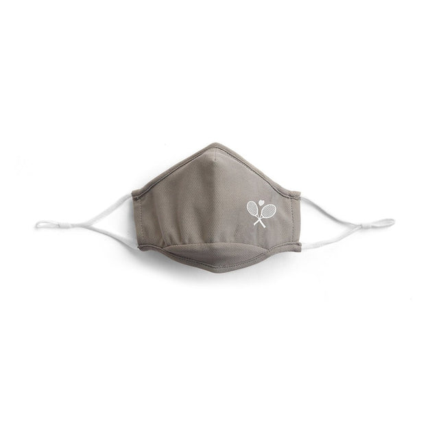 Ame & Lulu Tennis Cool Fit Face Mask (Grey)