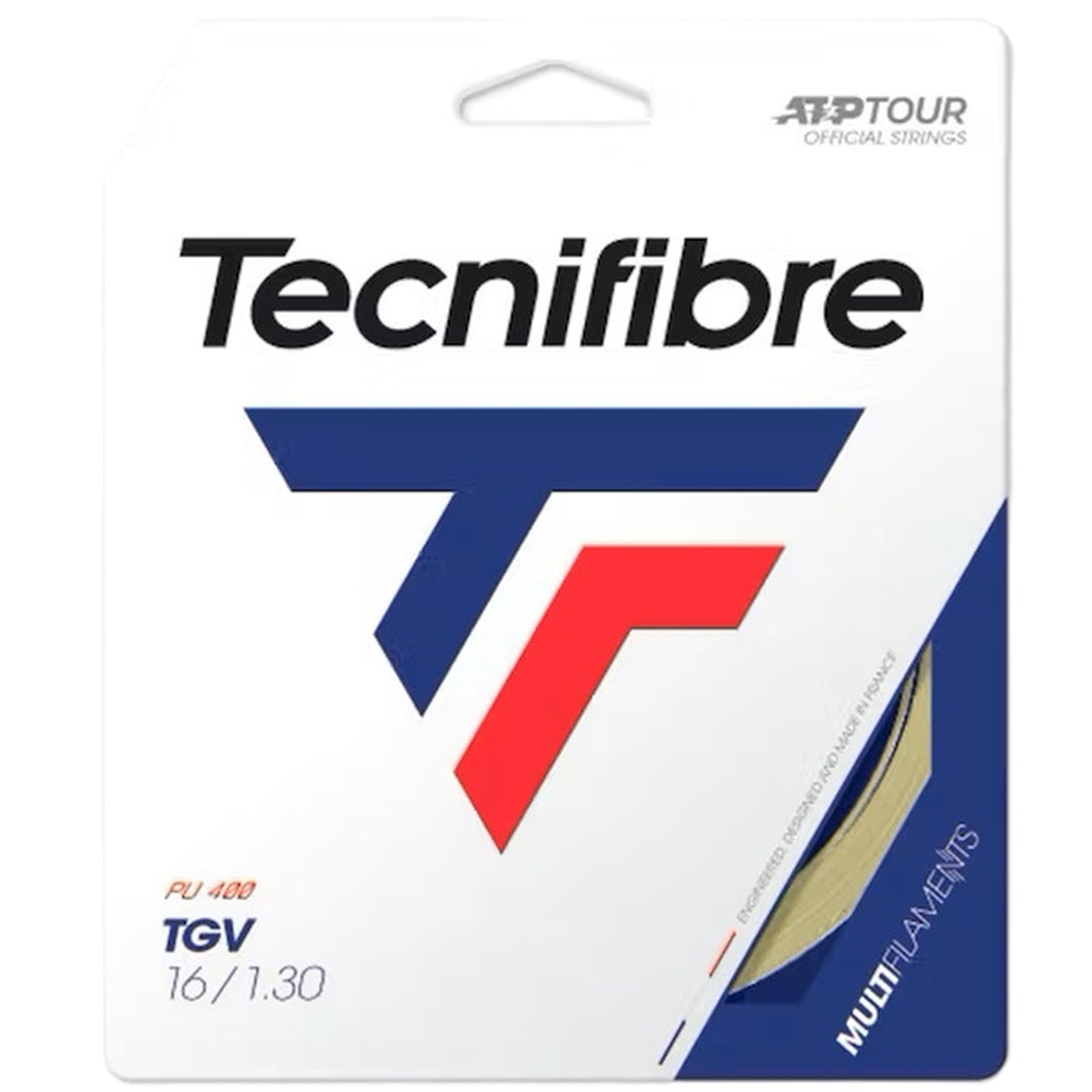 01GTG130XN Tecnifibre TGV 16g Tennis String (Set)
