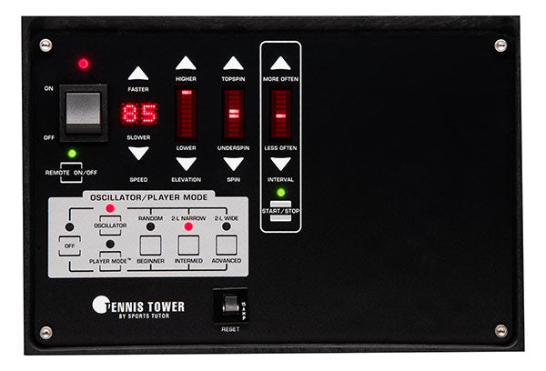 STTTIOP Sports Tutor Tennis Tower IO Player Ball Machine w/ Remote Option