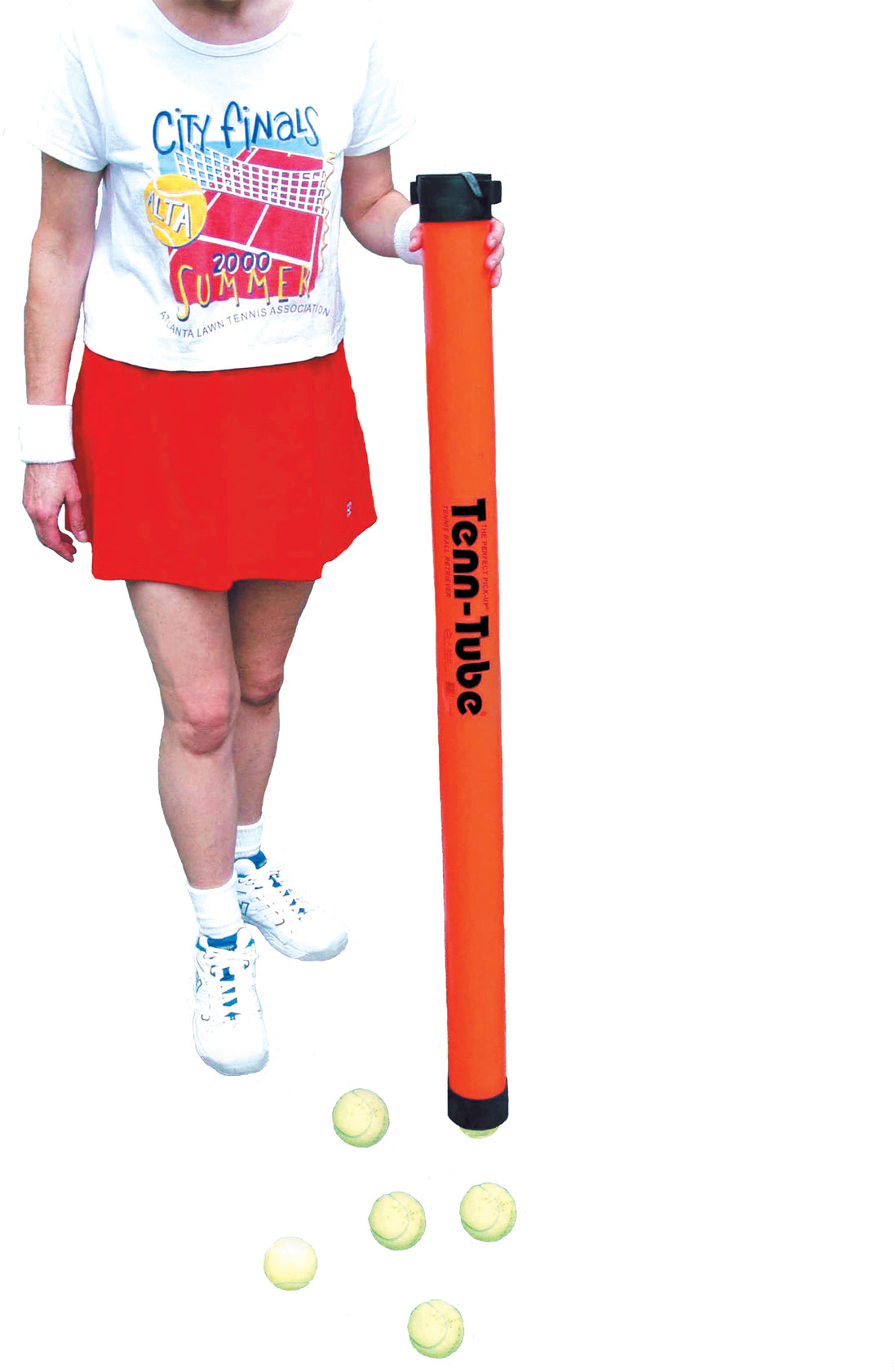 Tourna Tenn-Tube Ball Pick-up Tube (Multiple Colors Available)