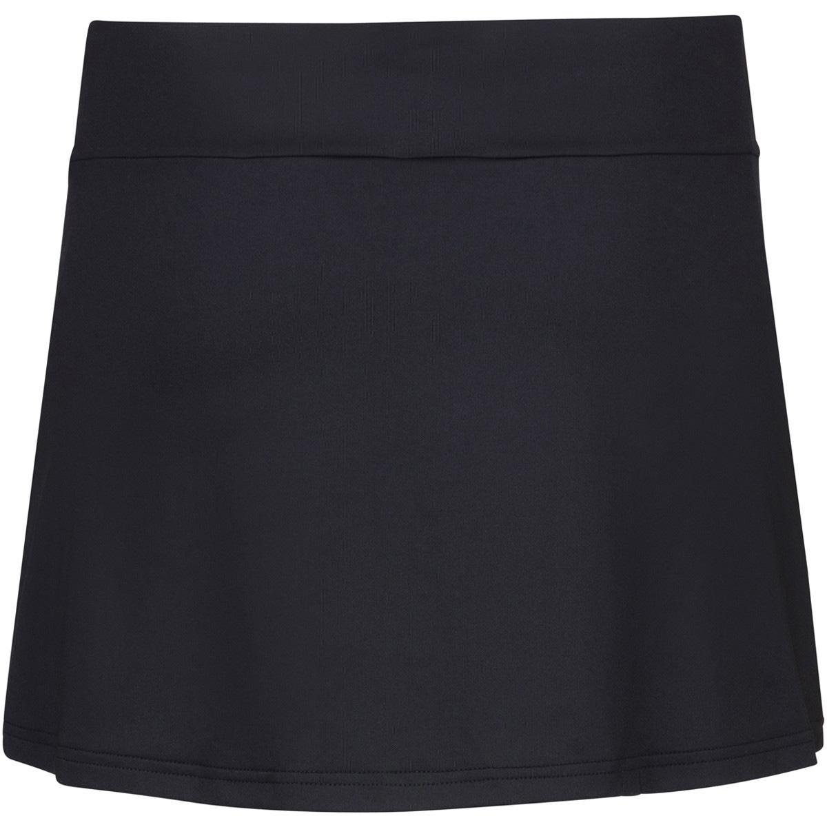 Babolat Women's Compete Tennis Skirt w/ 13" Inseam and Performace Polyester (Black/Black)