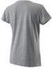 Wilson Women's Blur W Tech Tennis Tee (Heather Gray)