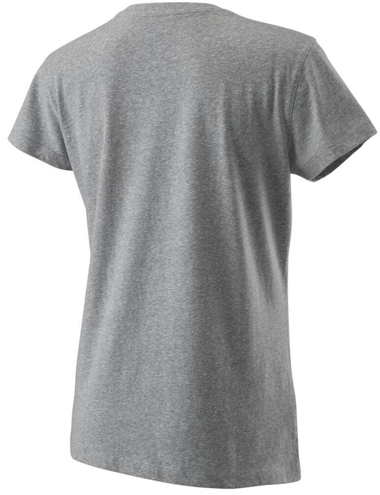 Wilson Women's Blur W Tech Tennis Tee (Heather Gray)