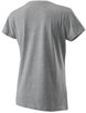 Wilson Women's Blur W Tech Tennis Tee (Heather Gray)