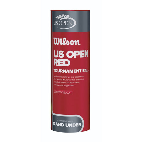 Wilson US Open Red Tournament Transition Tennis Ball Case (72 Balls)