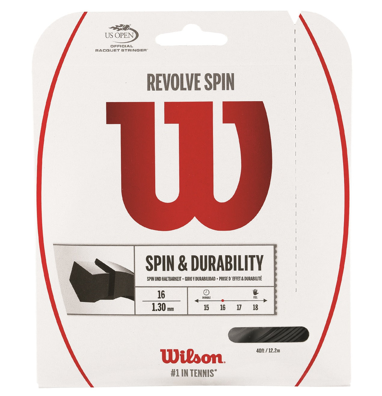 Wilson Revolve Spin Tennis String