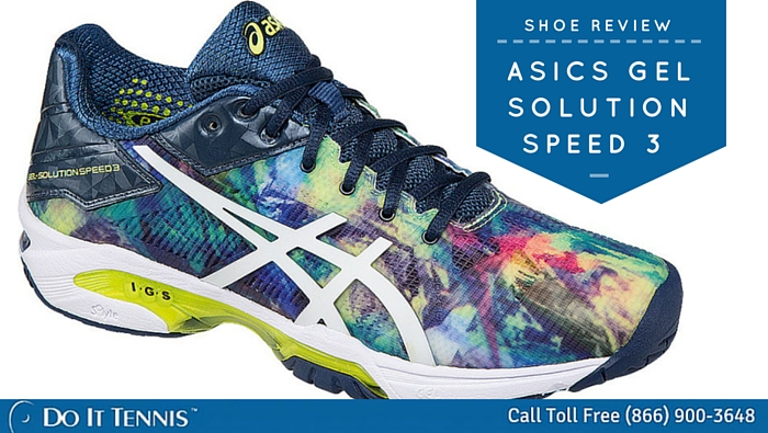 Asics Gel Solution Speed 3 Tennis Shoe 