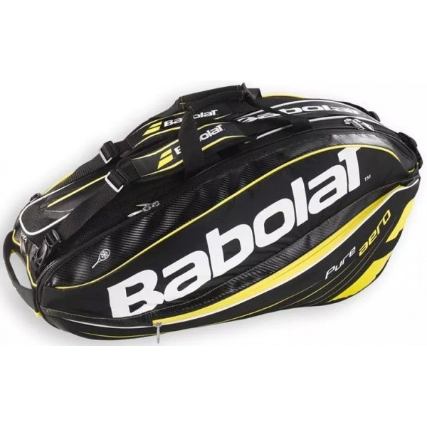 Babolat Pure Racquet Holder 9-Pack Tennis Bag (Grey)