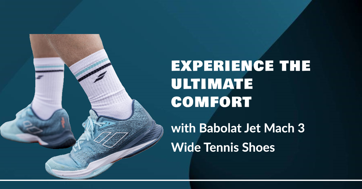 Experience the Ultimate Comfort With Babolat Jet Mach 3 Wide Tennis Shoes