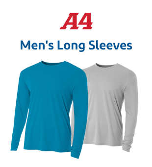 A4 Men's Long-Sleeve Shirts