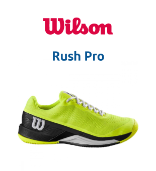 Wilson Rush Pro Lite Men's Black/Ebony/White – Holabird Sports