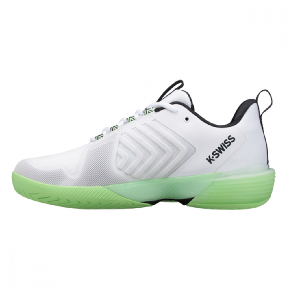 oorsprong Het is de bedoeling dat etiquette 06988-191 K-Swiss Men's Ultrashot 3 Tennis Shoes (White/Soft Neon Green/Blue  Graphite)