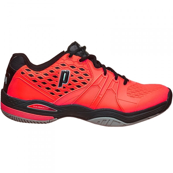 Prince Men's Warrior Tennis Shoe (Red/Black) - Do It Tennis