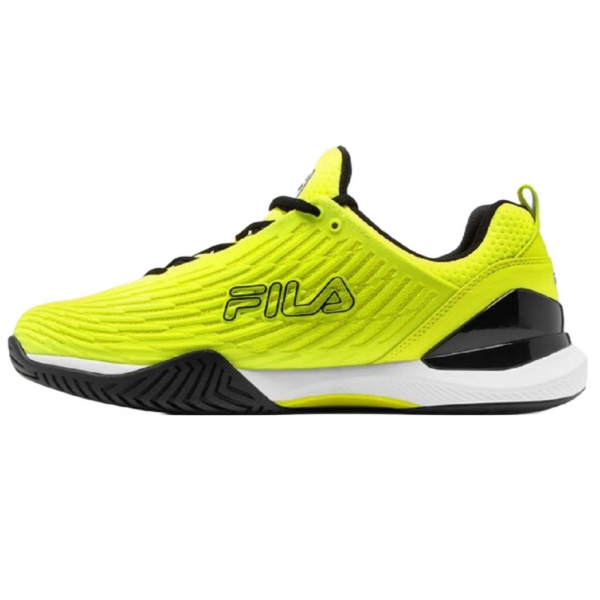 Fila Men's Speedserve Energized Tennis Shoes (Safety Yellow/Black/White)