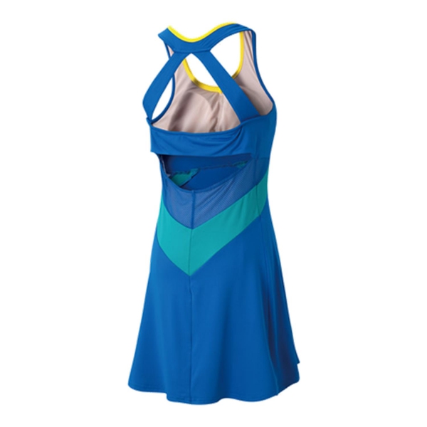 Yonex Women's Grand Slam Tournament Style Tennis Dress (Deep Blue) - Do ...