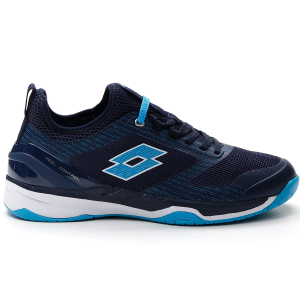 Lotto Men's Mirage 200 Speed Tennis Shoes (Navy Blue/Blue Ocean/White)