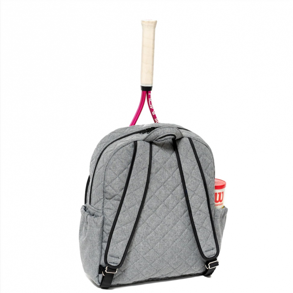 Cinda B Tennis Backpack (Heather Grey)