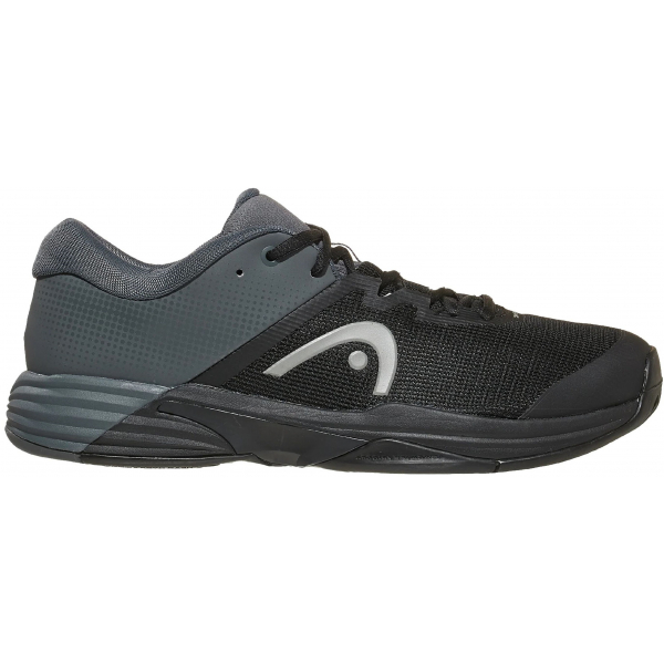 Head Men's Revolt Evo 2.0 Tennis Shoes (Black/Grey)