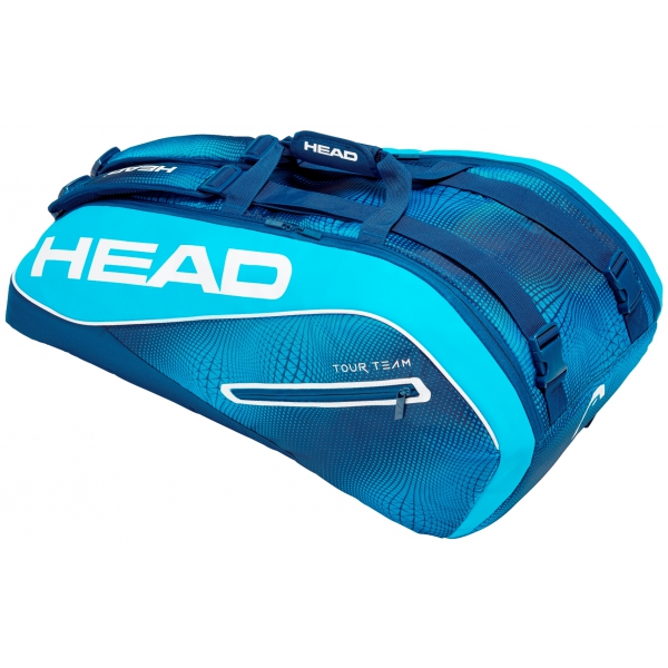 Head Tour Team 9R Supercombi Tennis Bag (Navy/Blue) - Do It Tennis