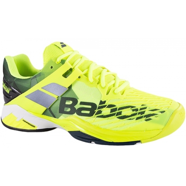 Babolat Men's Propulse Fury All Court Tennis Shoes (Yellow)