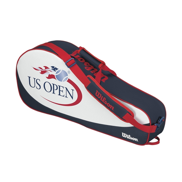 Wilson US Open 3 Pack Tennis Bag (Red/White/Blue) Do It Tennis