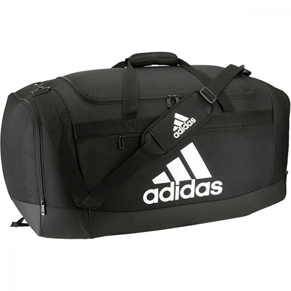 Adidas Defender IV Large Duffel Bag (Black)