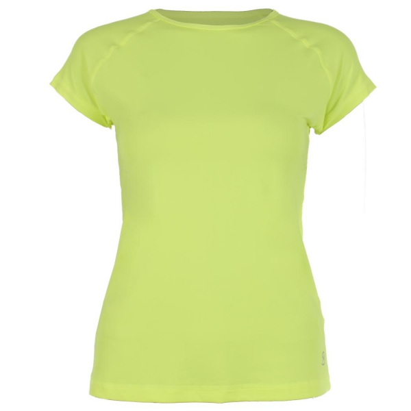 Download Sofibella Women's Classic Mock Sleeve Tennis Top (Electric ...