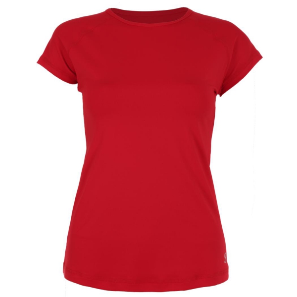 Download Sofibella Women's Classic Mock Sleeve Tennis Top (Red ...