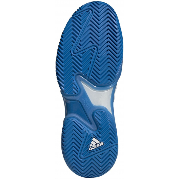Adidas Men's Barricade Tennis Shoes (Blue Rush/Cloud White)