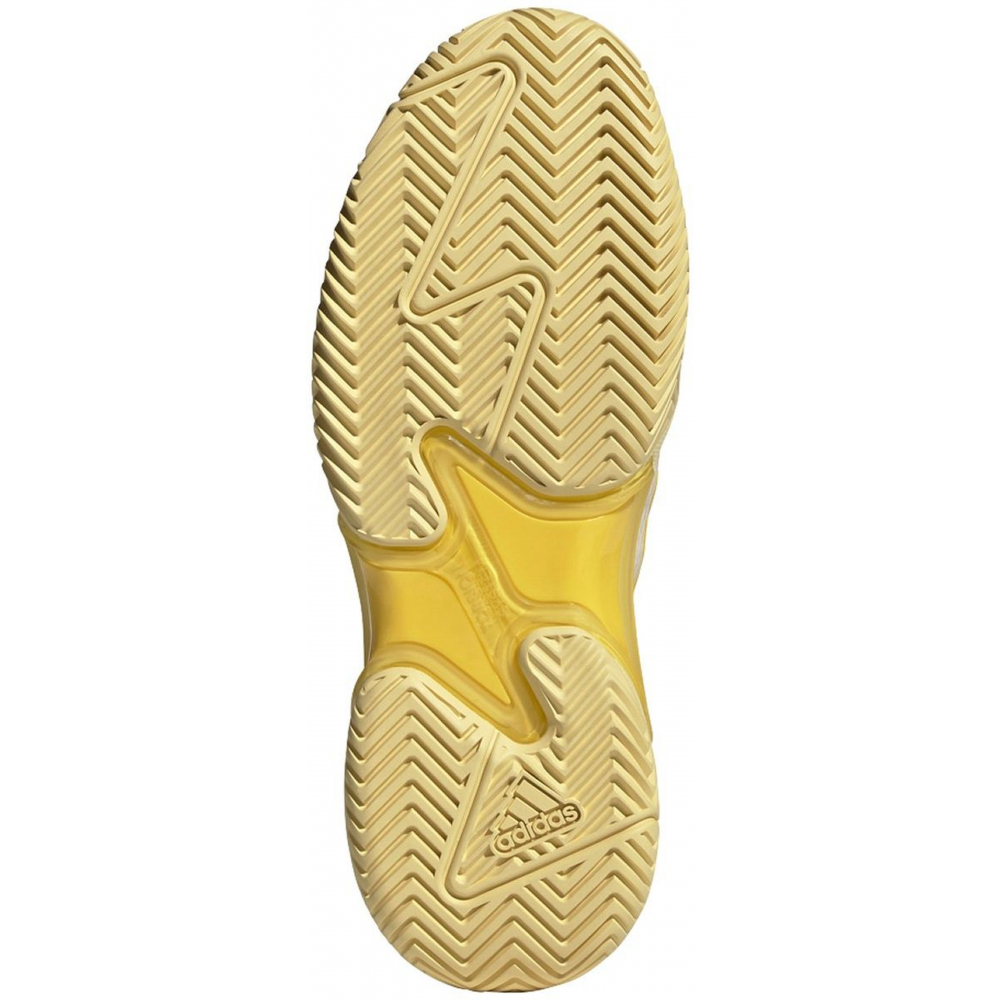 Adidas Men's Barricade Tennis Shoes (Ecru Tint/Beam Yellow/Almost Yellow)