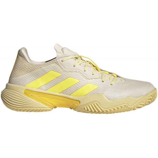 Adidas Men's Barricade Tennis Shoes (Ecru Tint/Beam Yellow/Almost Yellow)