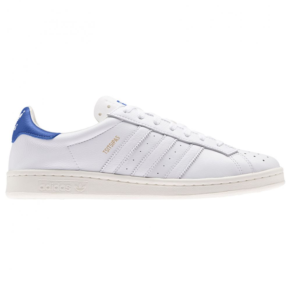 Adidas Men's Originals Earlham Tsitsipas Tennis Shoe (White/Blue/Core ...