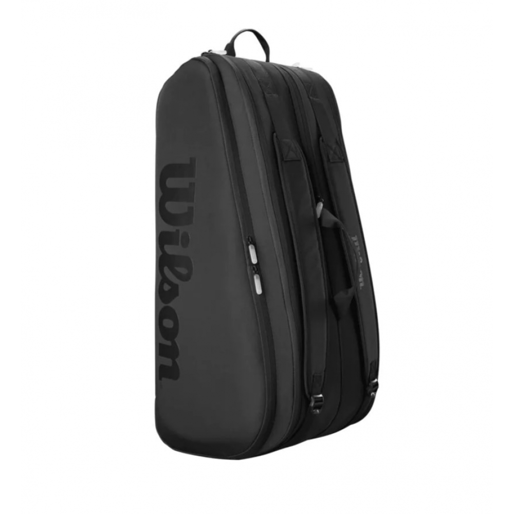 Wilson Noir Tour 12 Pack LTD Tennis Bag (Black)