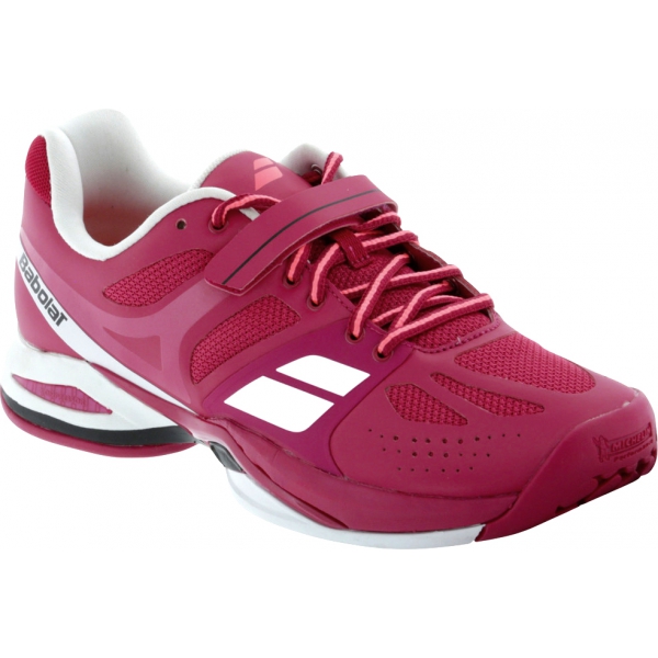 Babolat Women's Propulse BPM All Court Tennis Shoes (Pink/ White/ Black ...